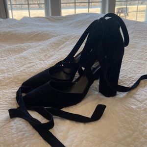 Steve Madden 8.5 suede heels
